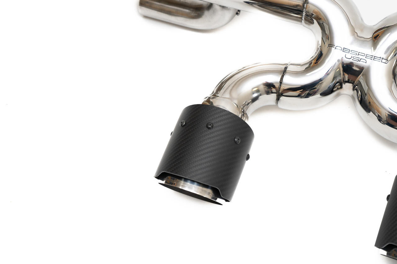 Porsche 991.2 Carrera Valvetronic Center Muffler Bypass X-Pipe (PSE Only)