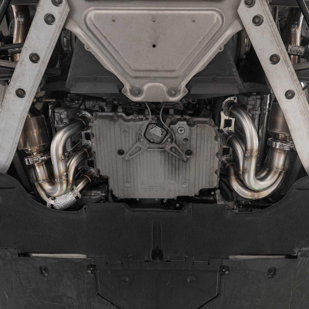 Porsche 997.2 Carrera RENNKRAFT® Modular Headers with HJS Catalytic Converters (2009-2011)