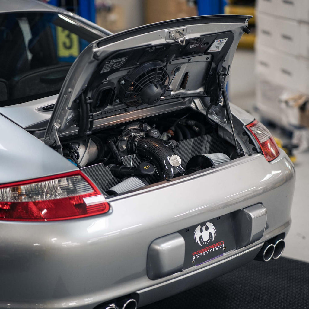 Porsche 997 Carrera Carbon Fiber Competition Air Intake System (2005-2008)