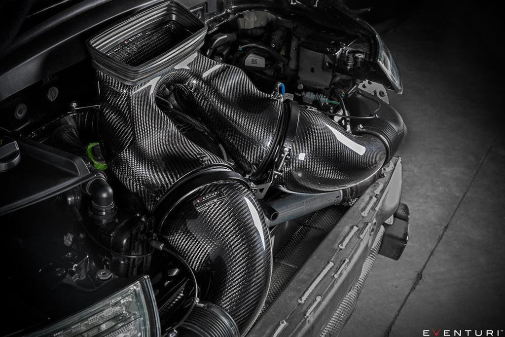 Eventuri Porsche 991 / 991.2 Turbo Black Carbon Intake