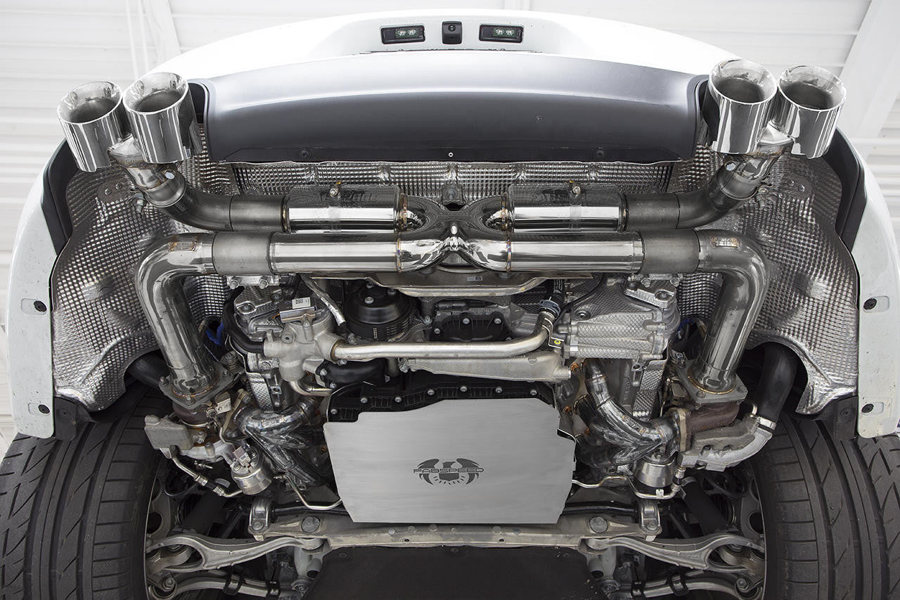 Porsche 991.2 Carrera Center Muffler Bypass X-Pipe (for Base) (2017-2019)