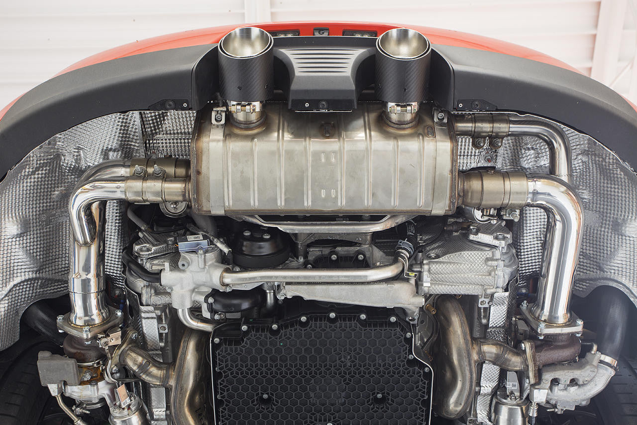 Porsche 991.2 Carrera link comp. Pipes (for PSE) (2017-2019)