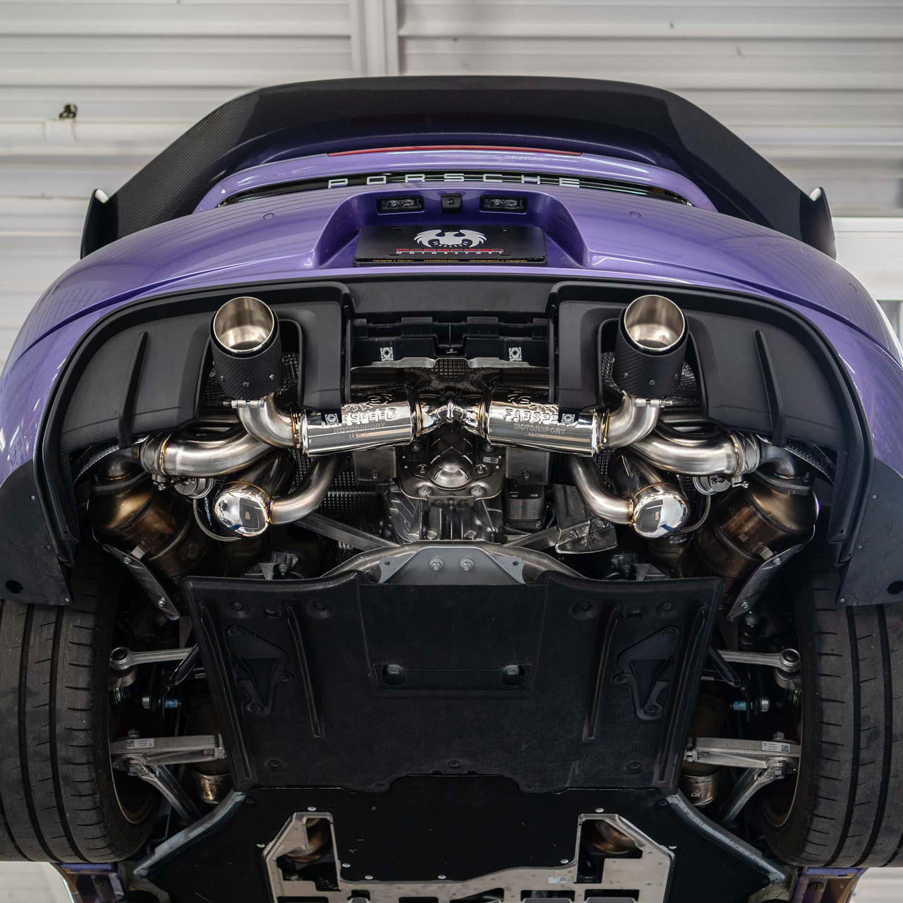 Porsche 718 GT4 RS Valvetronic X-Pipe Cat-Back Exhaust System (2022+)